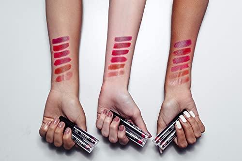 Eternal Eternal Long Lasting, Moisturizing Lipstick with Vitamin E – Professional Luxury Collection with Strong Pigments – Creamy, Semi Matte Finish, Longwear, Modern Colors and Shades (Temptation)