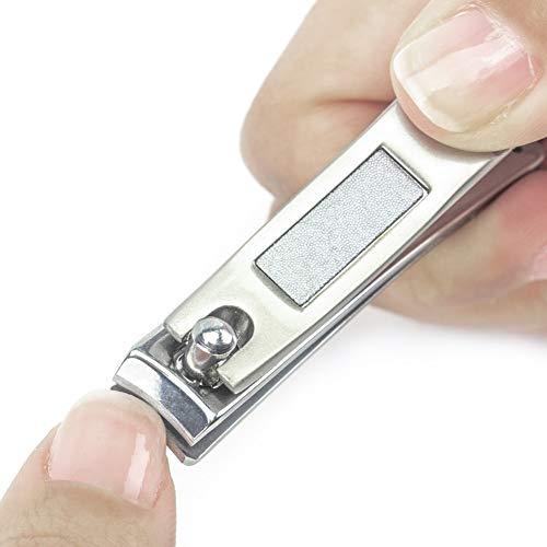 Purely Northwest Purely-Northwest-Nail-Clipper-Set - 3 Piece ,Stainless Fingernail & Toenail Clipper Set for Manicure & Pedicure, Surgical Stainless Steel, Heavy Duty