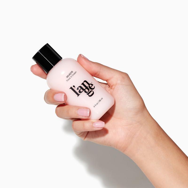 L'ANGE HAIR L'ANGE HAIR Selecte Thick It Cream | Lightweight Styling Cream for Thickness and Volume | Helps Add Texture, Body, and Definition | Free of parabens and sulfates
