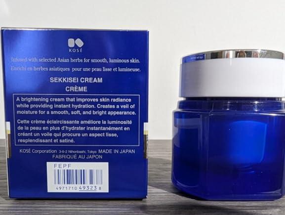SEKKISEI SEKKISEI Cream, Lightweight Water-Based Hydrating Gel Cream, 1.4 Ounce