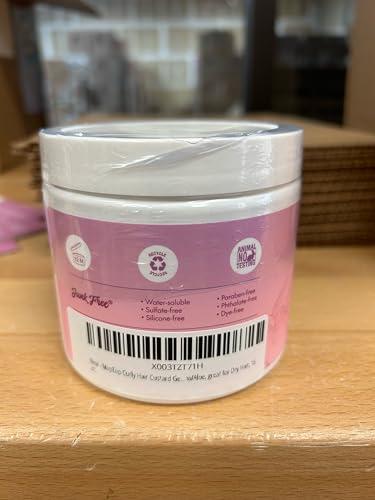 MopTop MopTop Curl Custard Gel for Fine, Thick, Wavy & Kinky-Coily Hair - Anti Frizz Moisturizer, Curl Definer & Lightweight Activator with Aloe, Great for Dry Hair, 16 oz.