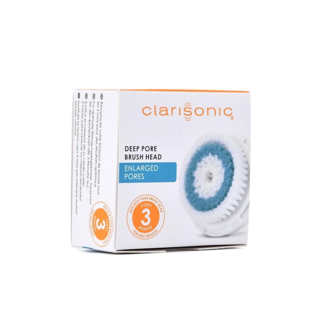 Clarisonic Clarisonic Brush Head Replacements | Compatible with Mia 1, Mia 2, Mia Fit, Alpha Fit, Smart Profile Uplift and Alpha Fit | Added to Transparency Portal, Deep Pore (1count)