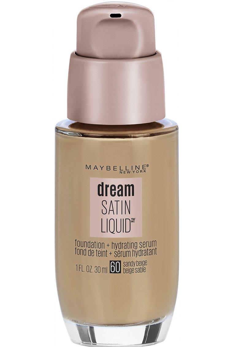MAYBELLINE Maybelline New York Dream Satin Liquid Foundation (Dream Liquid Mousse Foundation), Sandy Beige, 1 fl. oz.