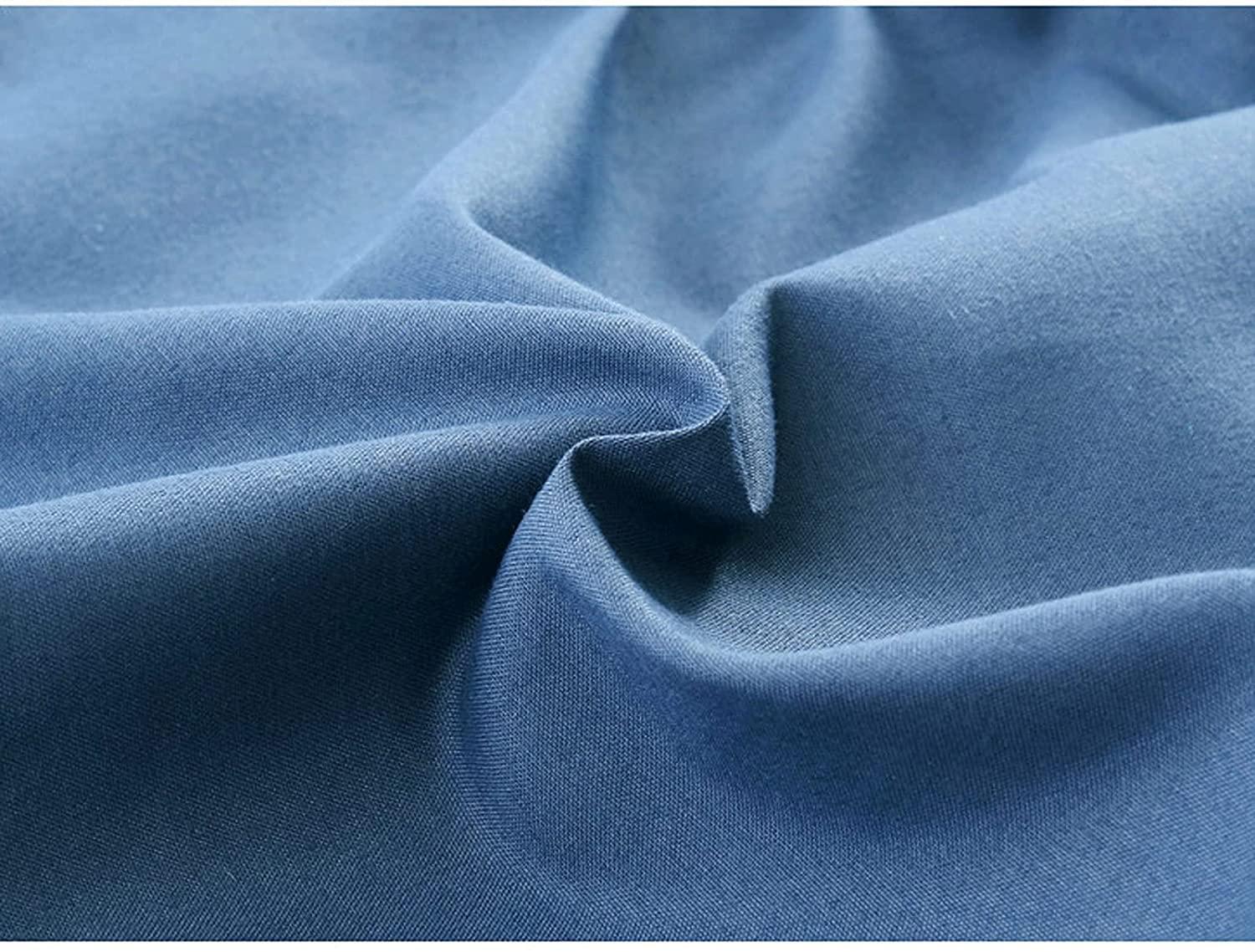 PAGOIAAR PAGOIAAR 4pcs Beauty Salon Bedding Massage Spa Cover Sets Beauty Bedspread 4-Piece Cotton High-end Simple Beauty Salon Massage and Massage Physiotherapy Bedspread Cover(Blue,70 * 180cm)