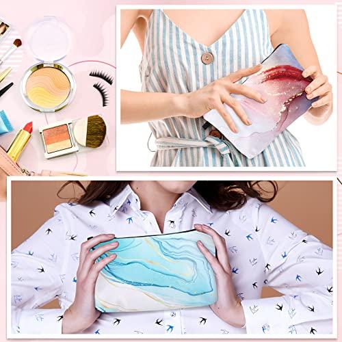 TOZIKA Crochet Hair for Kids 8 Inch Crochet Hair for Black Women 6 Packs Senegalese Twist Crochet Braids Wavy Ends Synthetic Hair Extension Curly Crochet Twist Braiding Hair (1B#, 8 Inch)