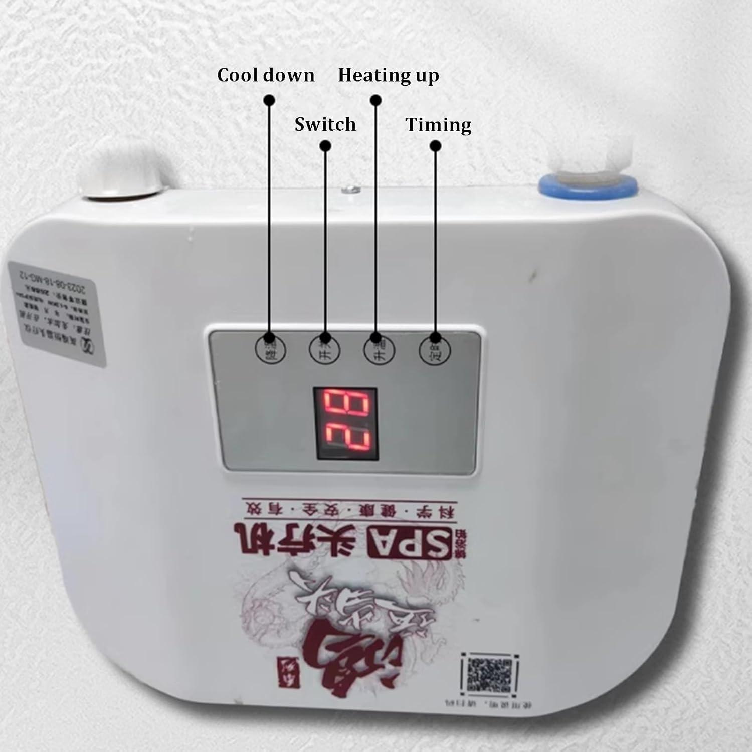 Yongyili Head Spa Hair Salon Water Circulation Rack, Japanese Head Spa Equipment, Mobile Water Circulation Hair Care Fumigator, Shower Shampoo Bed Accessories