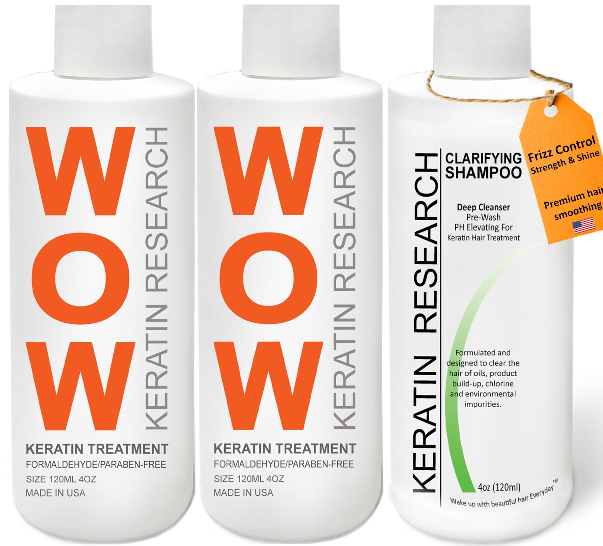 KERATIN RESEARCH KERATIN RESEARCH Keratin Hair Treatment Straightening for All types and Colors, Complex Blowout (Lotion, Includes Keratin)