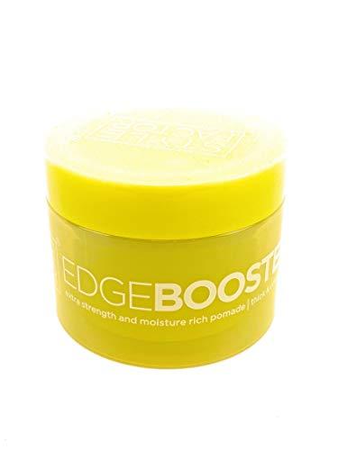EDGEBOOSTER Style Factor Edge Booster Strong Hold Water-Based Pomade - Super Shine & Moisture 3.38oz (YELLOW QUARTZ)