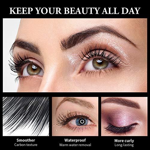 Bestidy Bestidy 4D Silk Fiber Lash Mascara,Natural Waterproof Smudge-proof Mascara,Thickening Lengthening Mascara No Clumping, No Smudging Lasting All Day