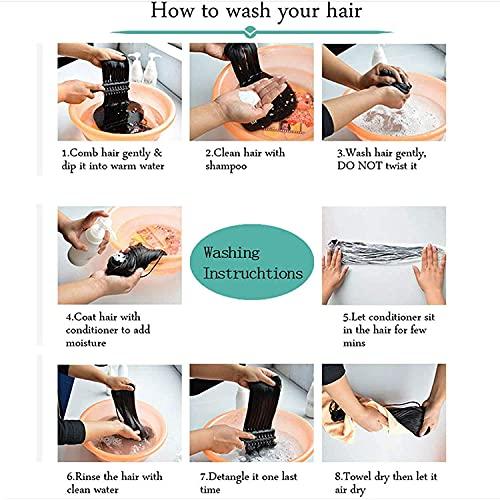 QWEIAS QWEIAS 6D Hair Extension Machine Kit Real Hair Extension for Salons Professional Hair Extension Equipment,Black,Hair Extensions Tool, 60cm24in