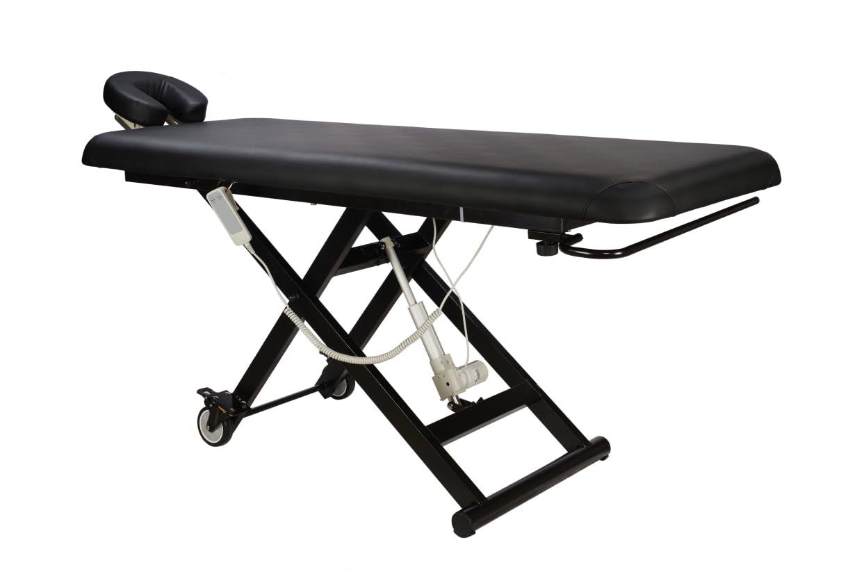 Beautymega Beautymega Electric Facial Massage Bed 3-Section Folding Height Adjustable Tattoo Spa Bed Chair Lift Spa Facial Treatment Table