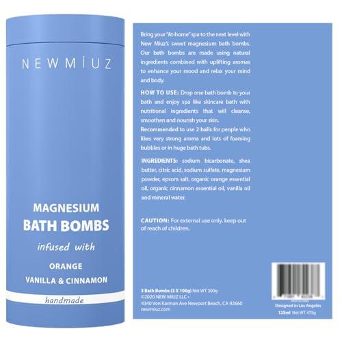 New Miuz Luxurious Vanilla Bath Set Pack of 3