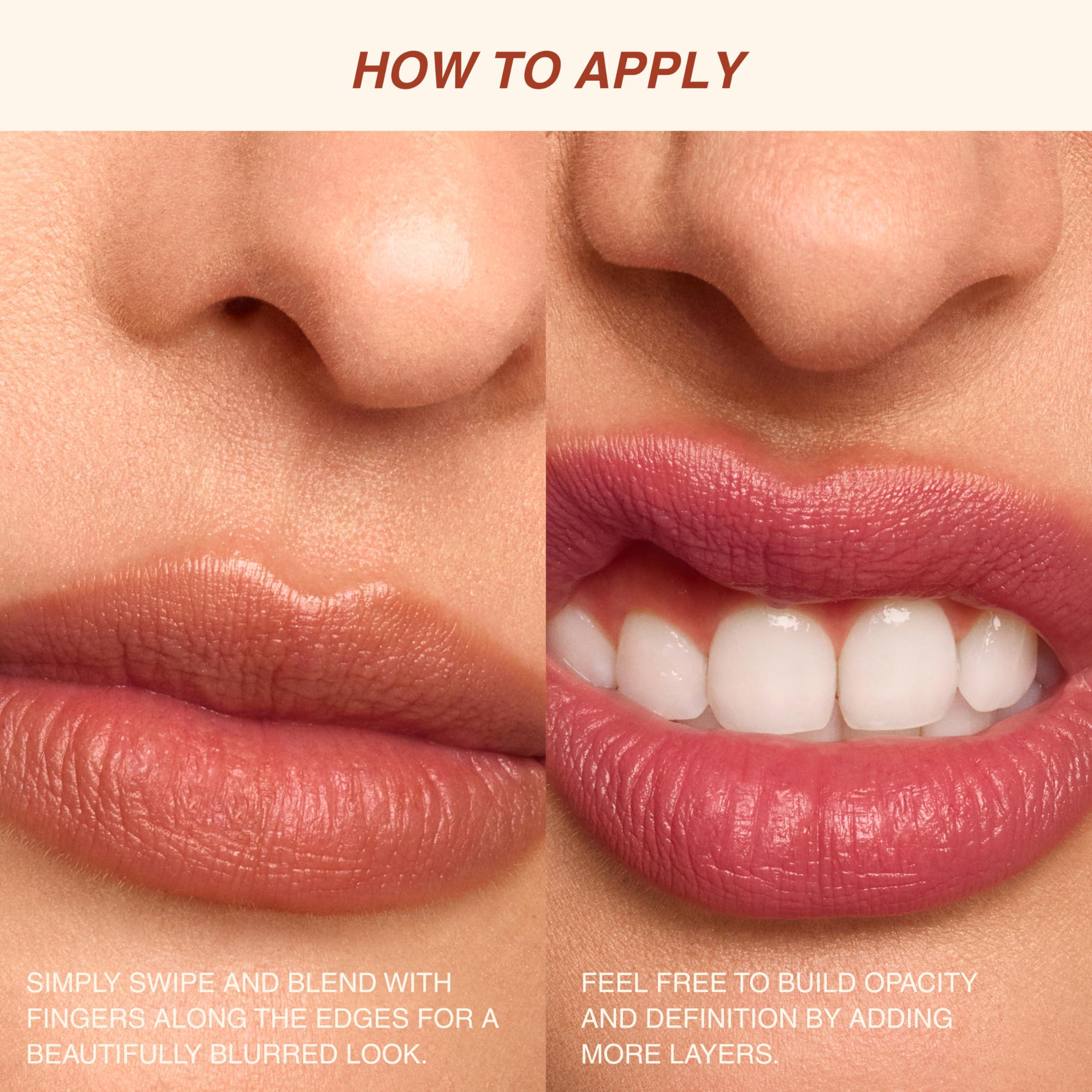 Freck Beauty Freck Beauty MAKEOUT CLUB Soft Blur Lipstick - Medium-to-Full Coverage, 8 Hour Wear, Transfer-Proof, Buildable Soft Matte Finish, Wearable Color for All Skin Tones, Main Charater - Rose Brown