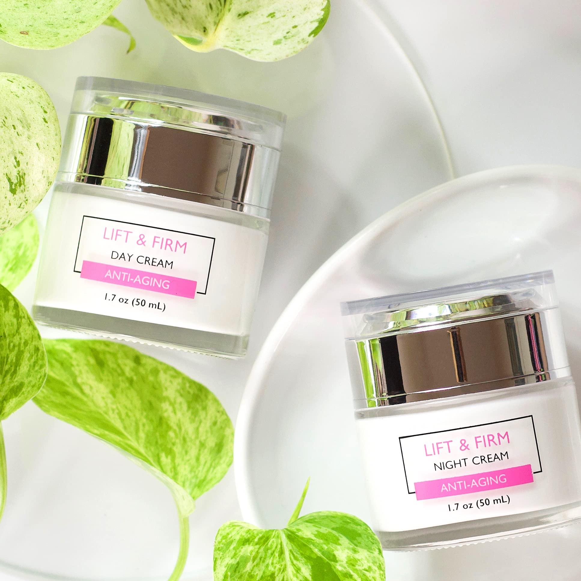 SpaScriptions SpaScriptions Clinicals- Lift & Firm Day & Night Cream Set with Collagen - 2 Pack (1.7oz)