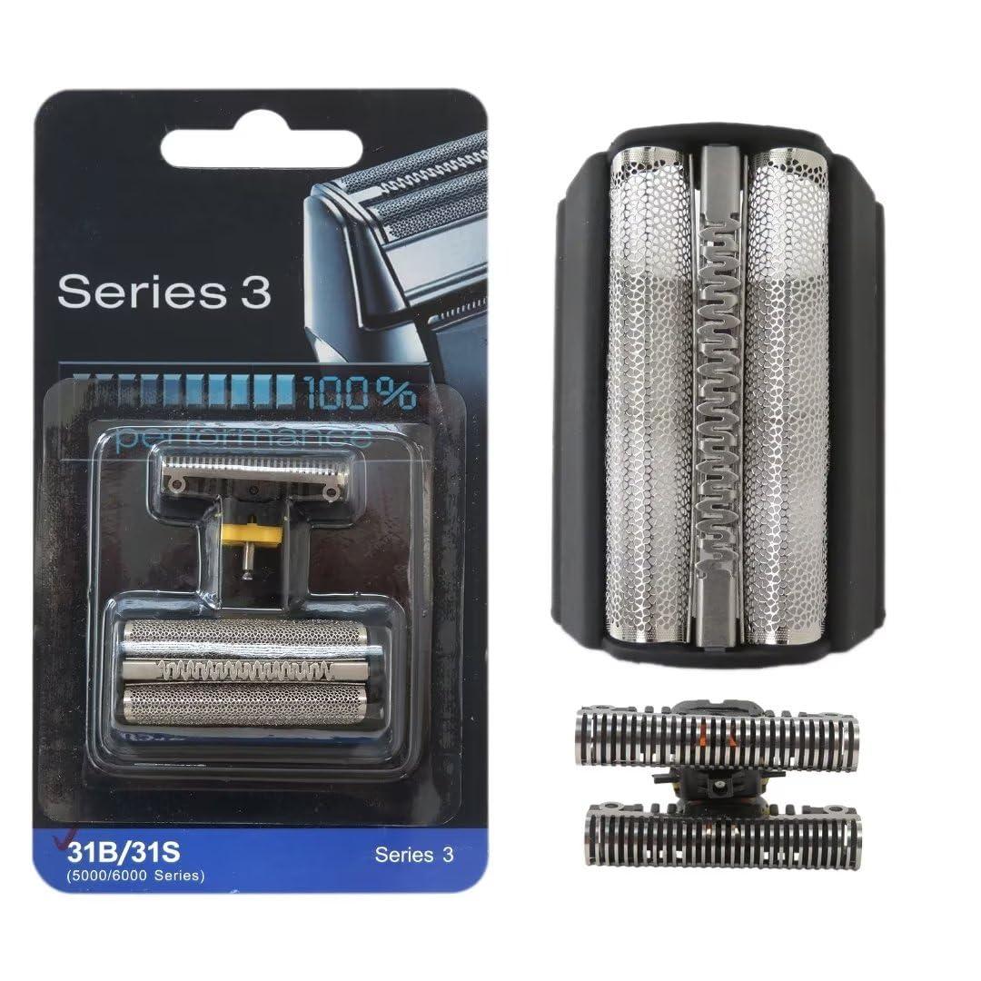 Vicue Vicue Series 3 30B Replacement Foil & Cutter Set for Braun Shaver 7000/4000 Series