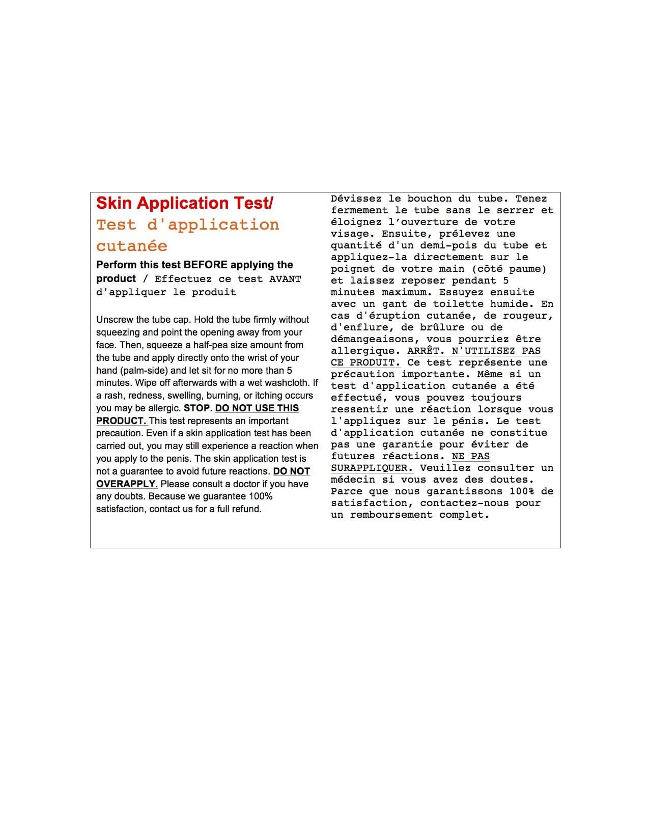 EXUM EXUM - The Best Natural Penile Skin Care and Sensitivity Enhancing Cream Developed by Pharmacists