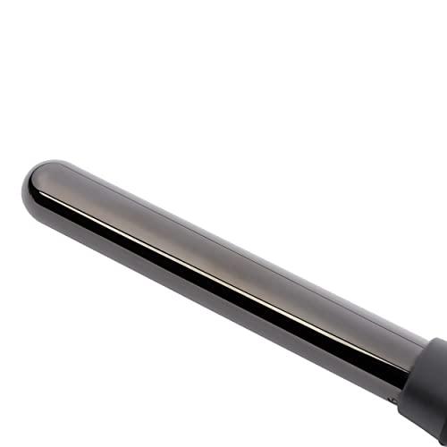 L'ANGE HAIR L'ANGE HAIR Le Curl Titanium Curling Wand | Professional Curling Iron for All Hair Types | Clip Free Hair Curler | Best Curling Wand for Tighter Curls & Beach Waves | Black 1 (25MM)