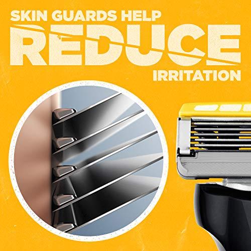 Schick Schick Hydro 5 Sense Energize Razor with Shock Absorb Technology for Men, 1 Handle with 2 Refills