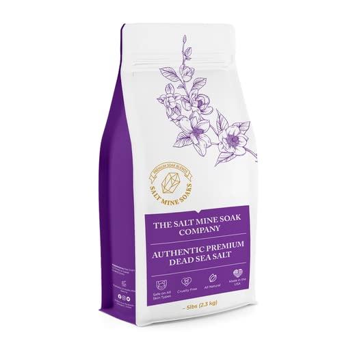 Midwest Sea Salt Company Spearmint Authentic Premium Fine Grain (.3mm) Dead Sea Salt 10 lbs - Custom - Orange