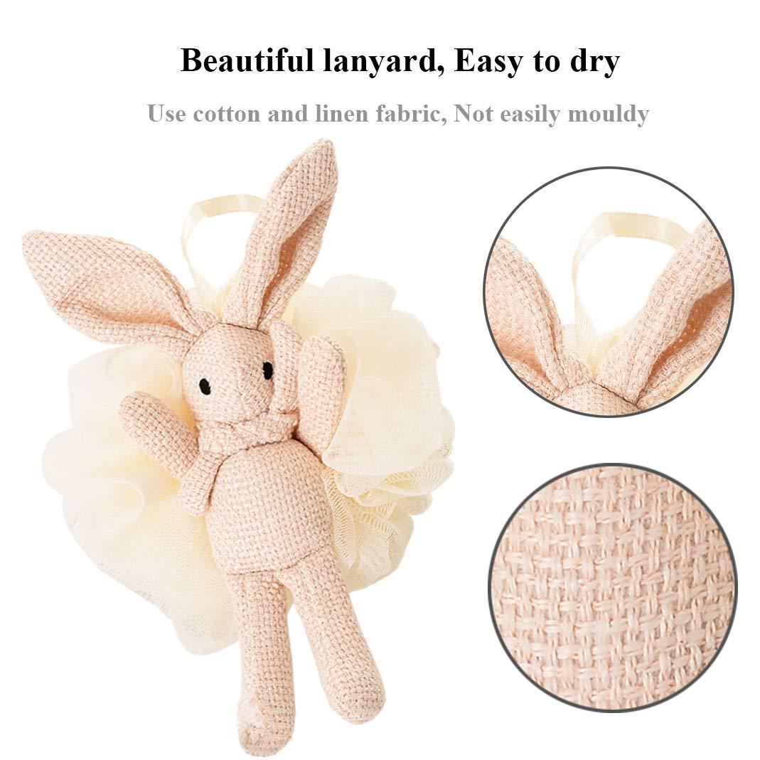 Yisella Bath Sponge Shower Loofah Sponge Travel Kids Loofahs For Shower Bath Loofah Pack Sponges For Bathing