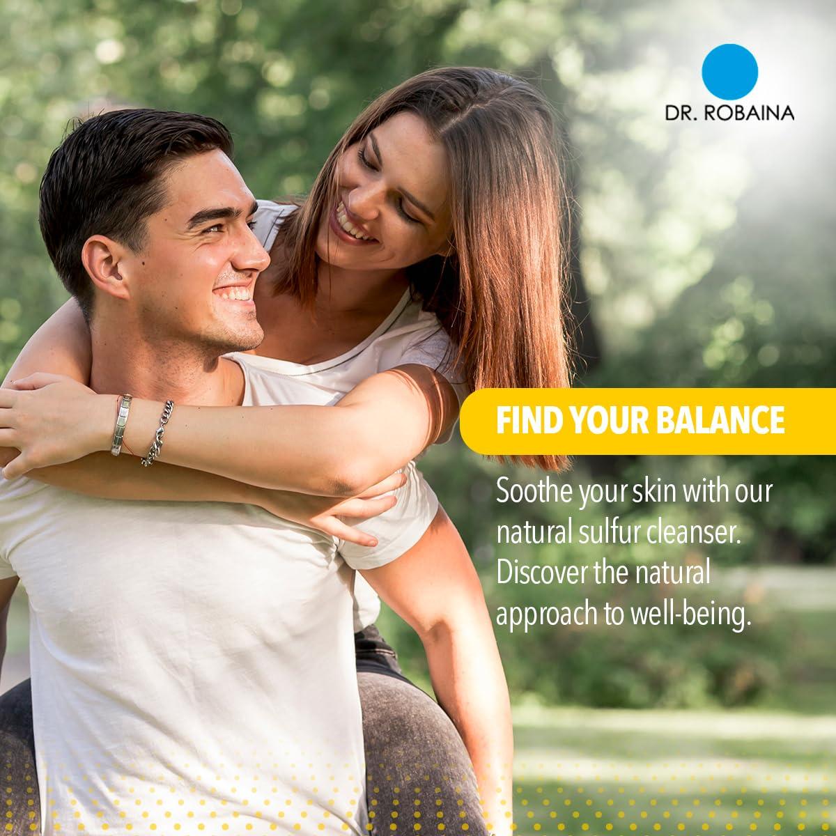 Dr. Robaina Dr. Robaina Sulfur Balsam Lotion Daily Moisturizing Lotion for Eczema and Psoriasis Relief Soothes Redness, Hydrates Sensitive Skin Natural Ingredients Made in the USA (Pack of 1)