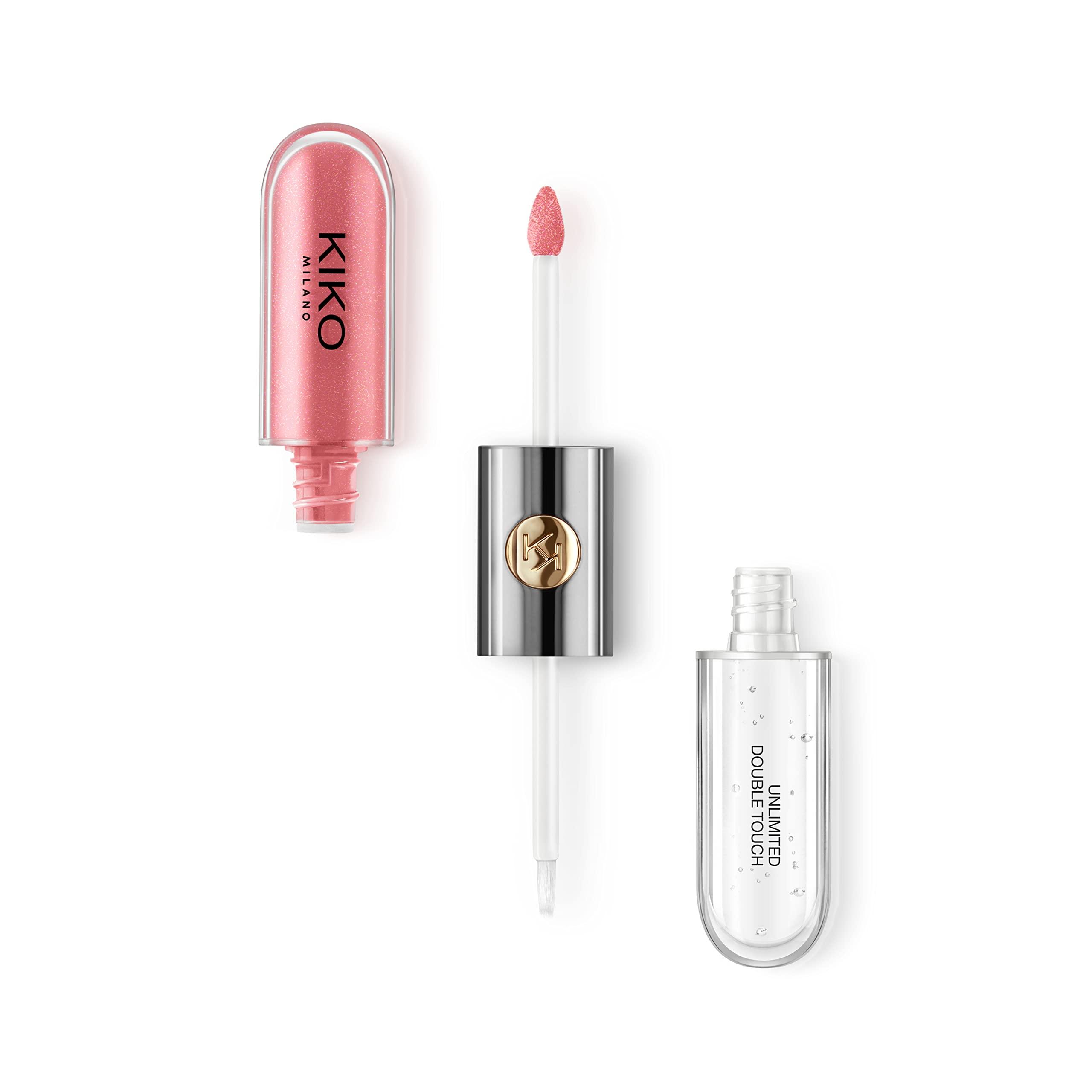 KIKO Milano Kiko Milano - Unlimited Double Touch 112 Liquid Lipstick With A Bright Finish In A Two-step Application. lasts Up To 16 hours. No-transfer base Colour.