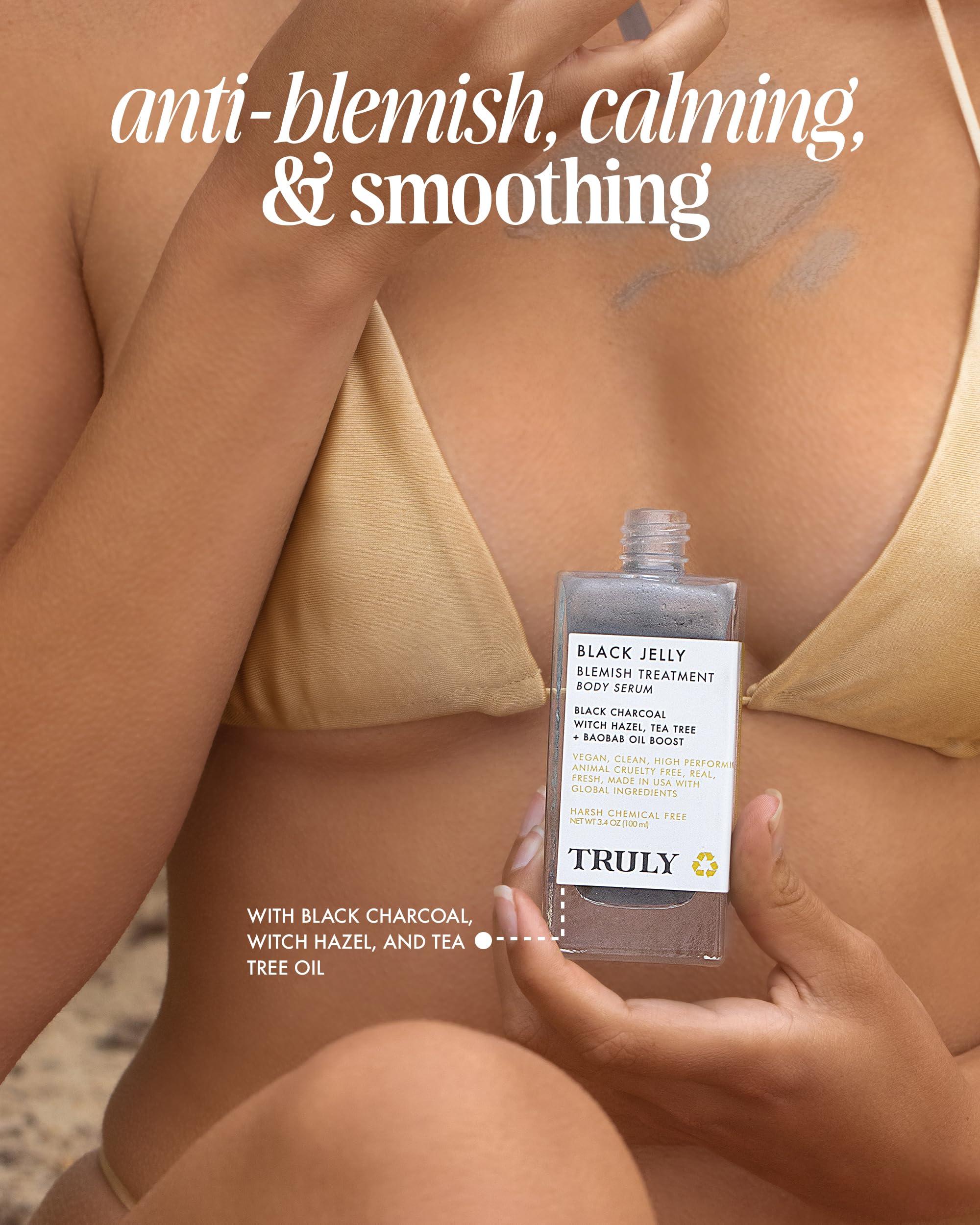 Truly Truly Beauty Black Jelly Blemish Treatment Body Serum 3.1 OZ