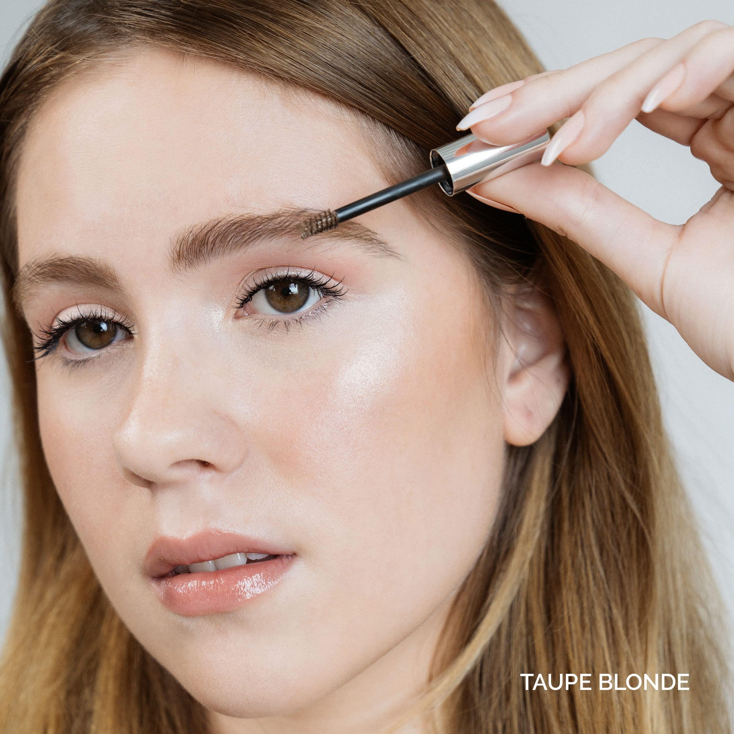 FITGLOW Fitglow Beauty - Natural Plant Protein Brow Gel | Vegan, Woman-Owned Clean Beauty (Taupe Blonde)