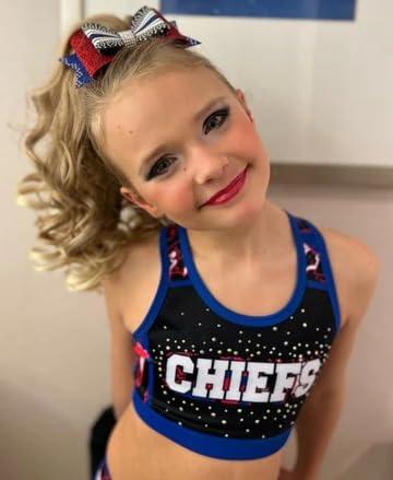 Girly Curls Girly Curls Curly Cheerleader Hairpiece for Cheer and Dance… (Sunkissed)