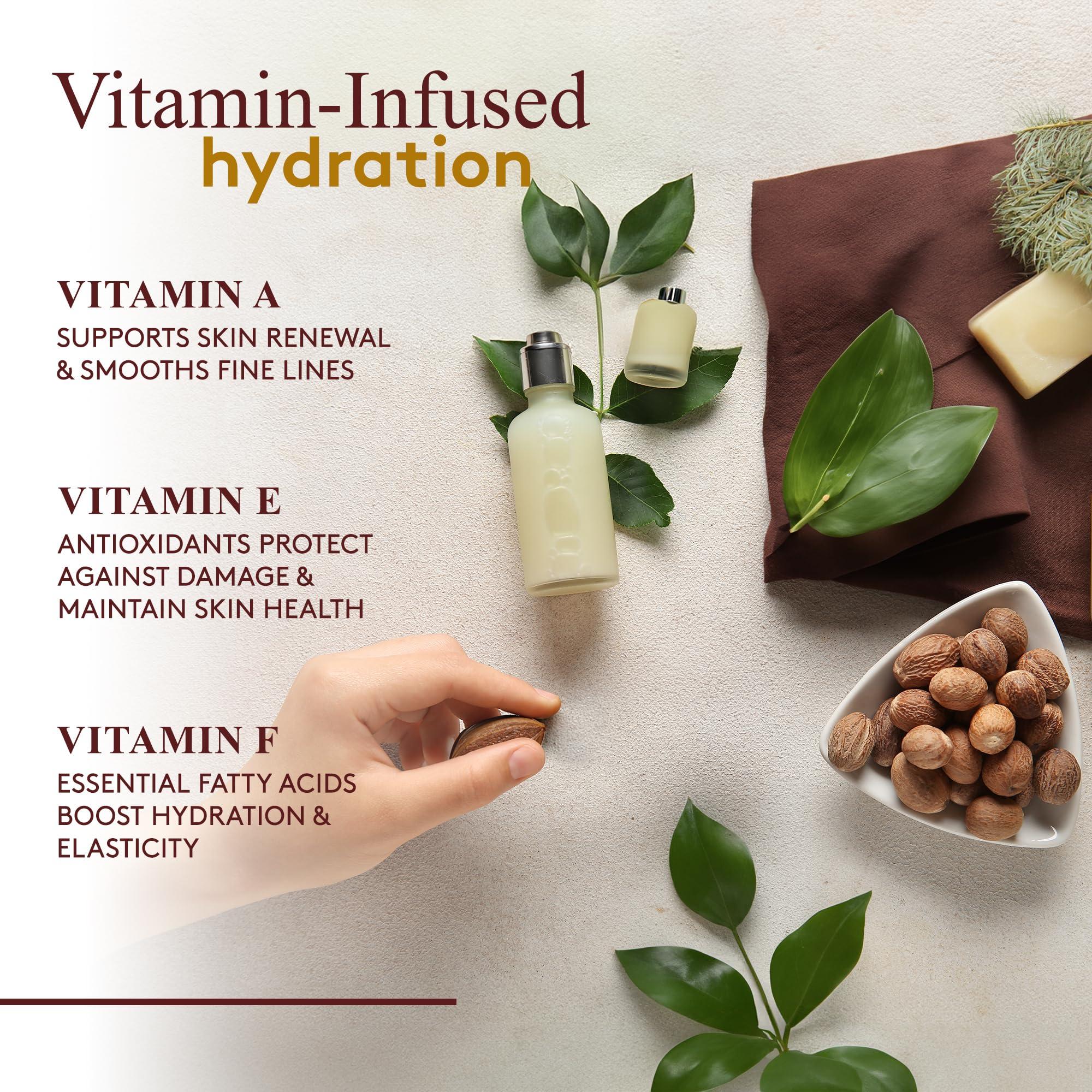 Okay OKAY Pure Naturals White Shea Butter for Hair and Skin - Raw African Shea Butter for Women and Men, Daily Moisturizer for Face and Body, Helps with Stretch Marks, Soothes Dry Skin - 1 Oz Jar