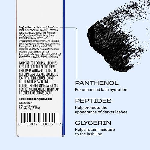 BABE ORIGINAL Babe Original Babe Lash Mascara - Smudge Proof, Long Lasting & No Clump Formula, Buildable Volume, Water Resistant, Dramatic Black