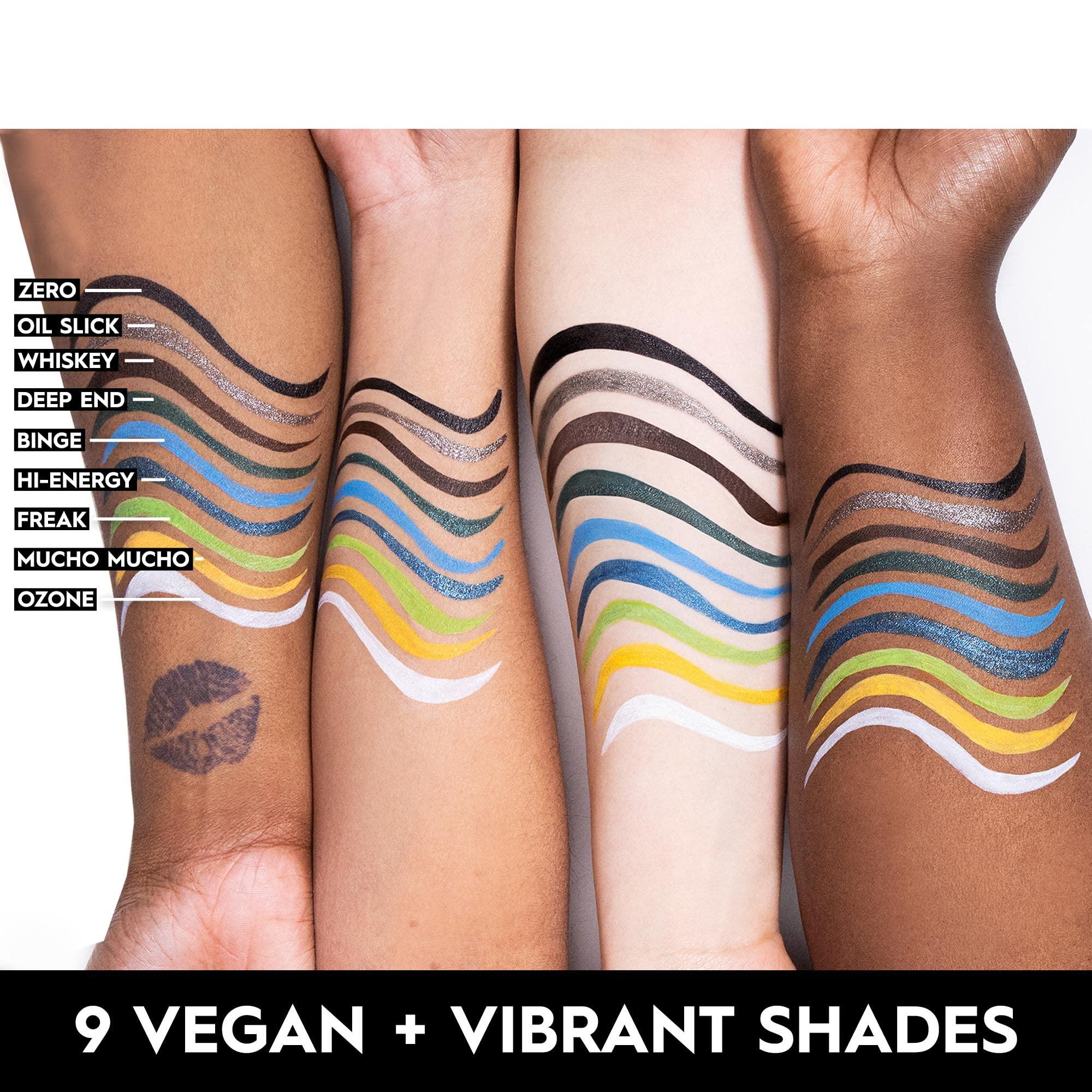 URBAN DECAY Urban Decay 24/7 Inks Liquid Eyeliner Pen  Water-Resistant, Smudge-Proof  Up to 24HR Wear  Ergonomic Grip  Vegan & Cruelty Free  Freak (Matte Lime Green, Felt Tip)