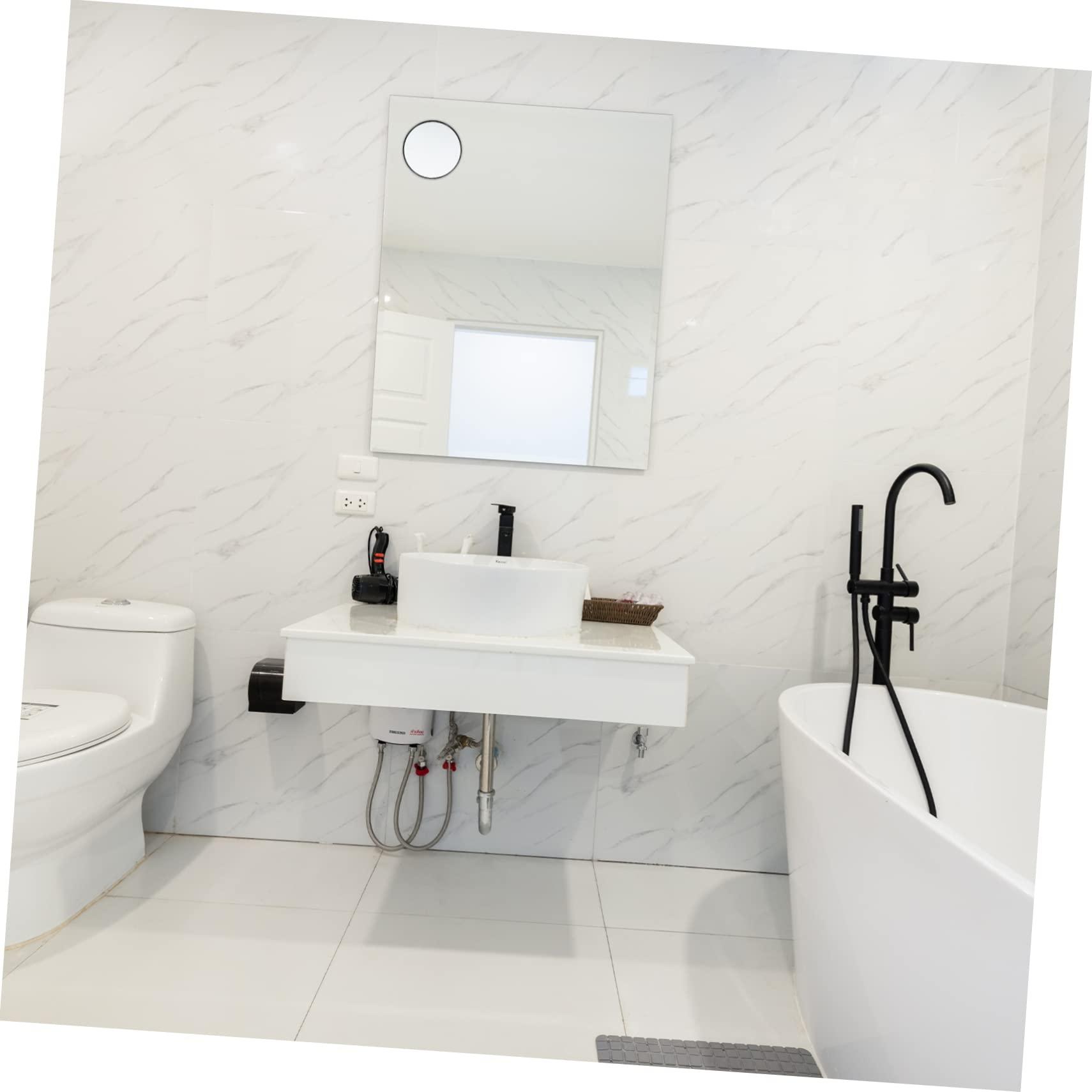 KOHARA KOHARA 1pc Suction Cup Magnifying Glass Wall Mounted Mirror Travel Magnifying Mirror Wall Mounted Vanity Mirror Handheld Mirror Magnifying Mirror 10x Shower Mirror Girl Cosmetics Mirror