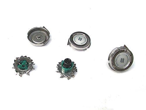 JRSHOME Set of 3 Replacement shaving heads RQ11 for Philips Norelco 1150x 1160x 1180x shaver