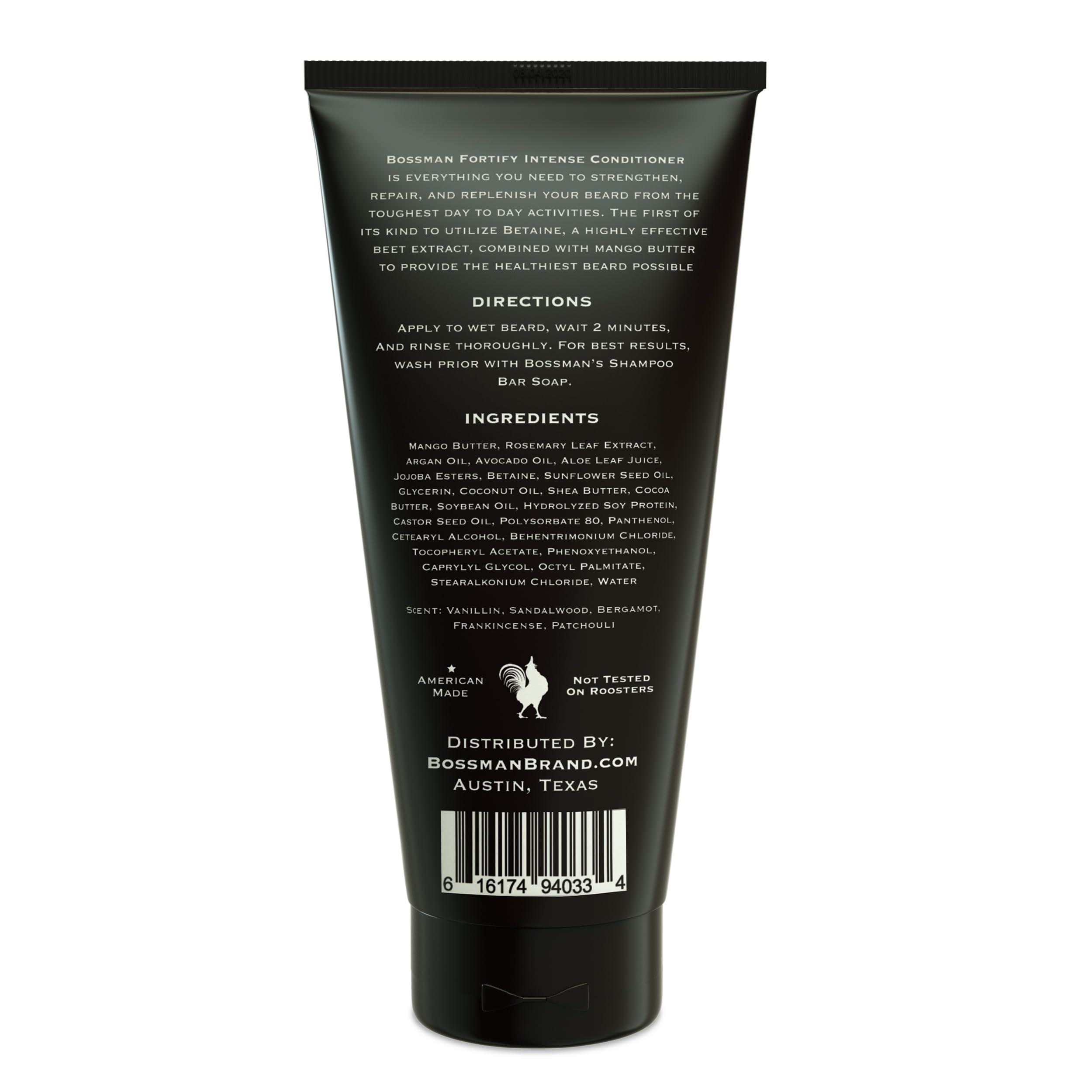 Bossman Bossman Big Boss Beard Care Kit for Men - 7 Piece Beard Grooming Kit with Jelly Beard Oil, Beard Conditioner, Beard Balm, MUDstache Wax, Bar Soap, Metal Comb, Brush - Mustache Kit (Magic)