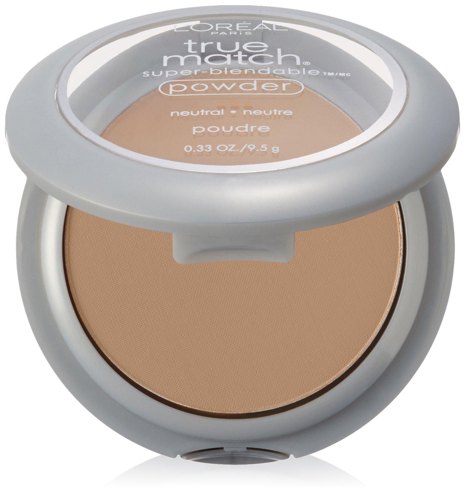 L'Oréal Paris L'Oréal Paris True Match Super-Blendable Powder, Classic Ivory, 0.33 oz.