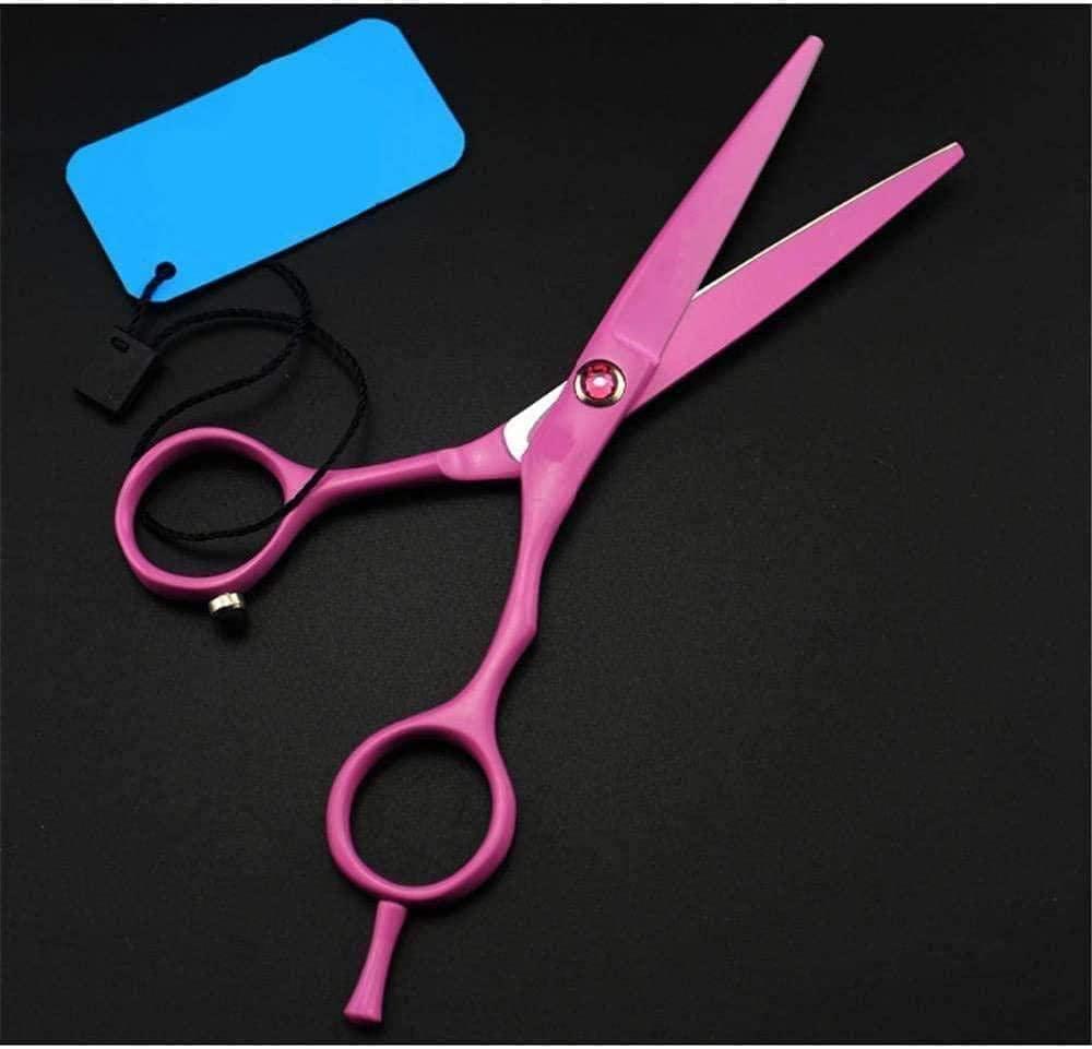 ATWNJKP ATWNJKP Hairdressing Scissor Hairdressing Scissors Professional 5.5 inch Pink Hair Scissors Set Cutting Shears Makeup Haircut thinning Tools Hair Cutting Shears
