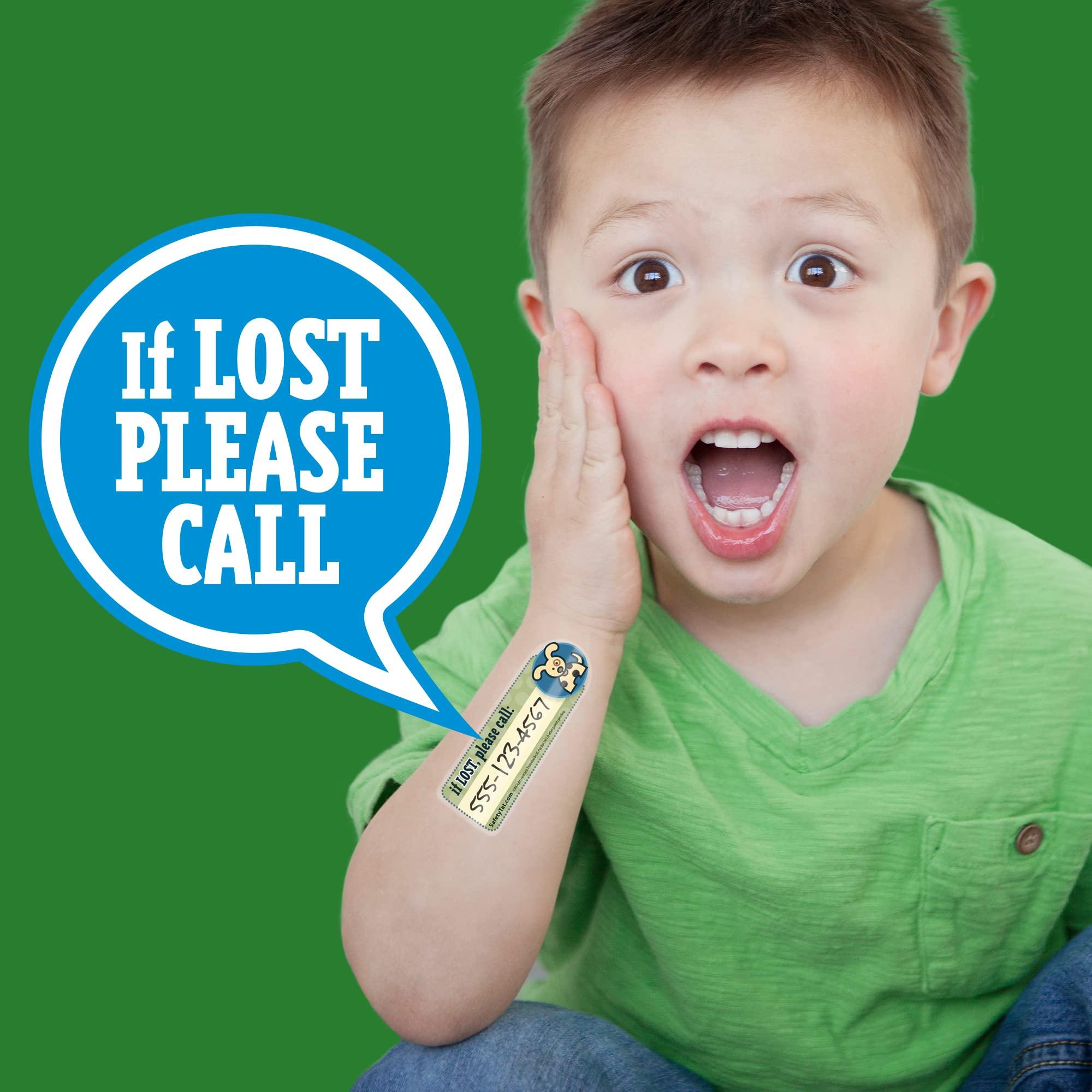 SafetyTat SafetyTat Child ID Tattoos (Multi-Design 6pk)