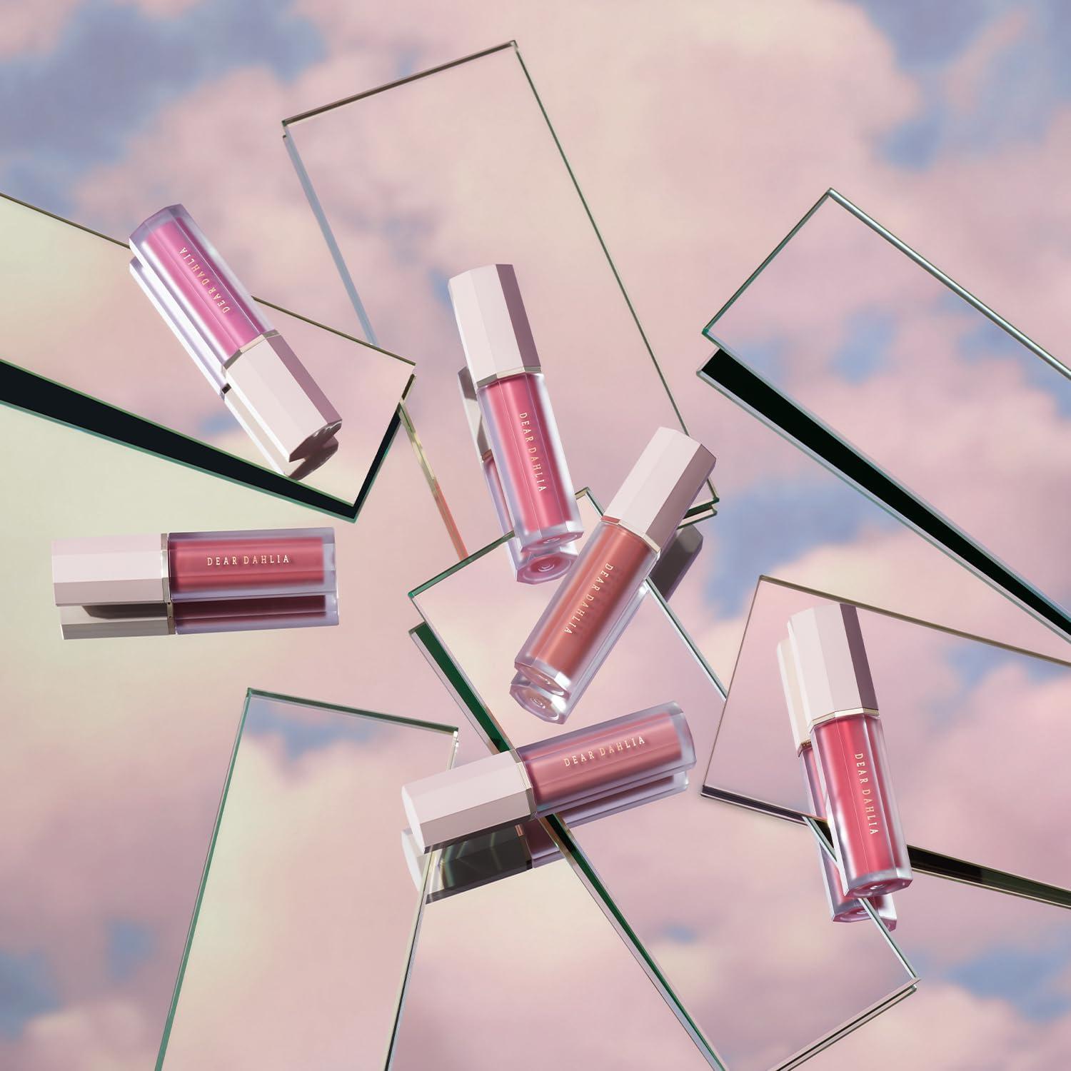 DEARDAHLIA DEAR DAHLIA Petal Drop Liquid Blush BARELY Liquid Blush for Cheeks, Blush Liquid Makeup, Rare Beauty, Natural Long Lasting Face Blush Cream Makeup, Skin Tint Blush, 4g (TAFFY, 4g)