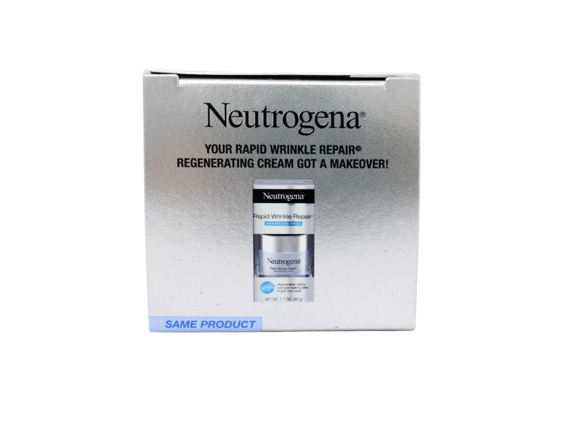 Johnson & Johnson Johnson & Johnson Neutrogena Rapid Wrinkle Repair Retinol Regenerating Cream - 1.7 oz (Pack of 2)