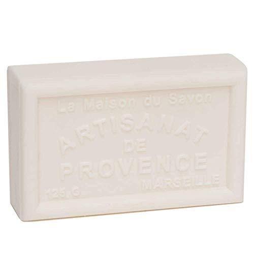 Maison du Savon French Soap, Traditional Savon de Marseille (Cotton Flower (Fleur de Coton)) by Savon de Marseille