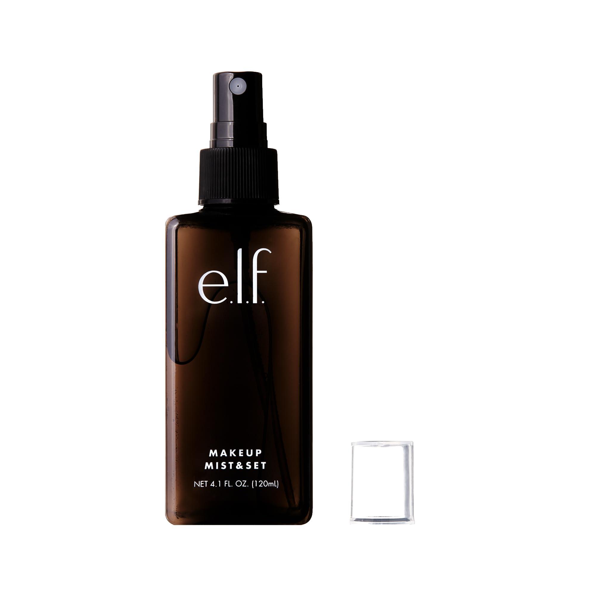 e.l.f. e.l.f. Makeup Mist & Set, Hydrating Setting Spray For Setting & Reviving Makeup, Soothes & Hydrates Skin, Infused With Vitamin A, Vegan & Cruelty-free, 4.05 Fl Oz (120 ml)