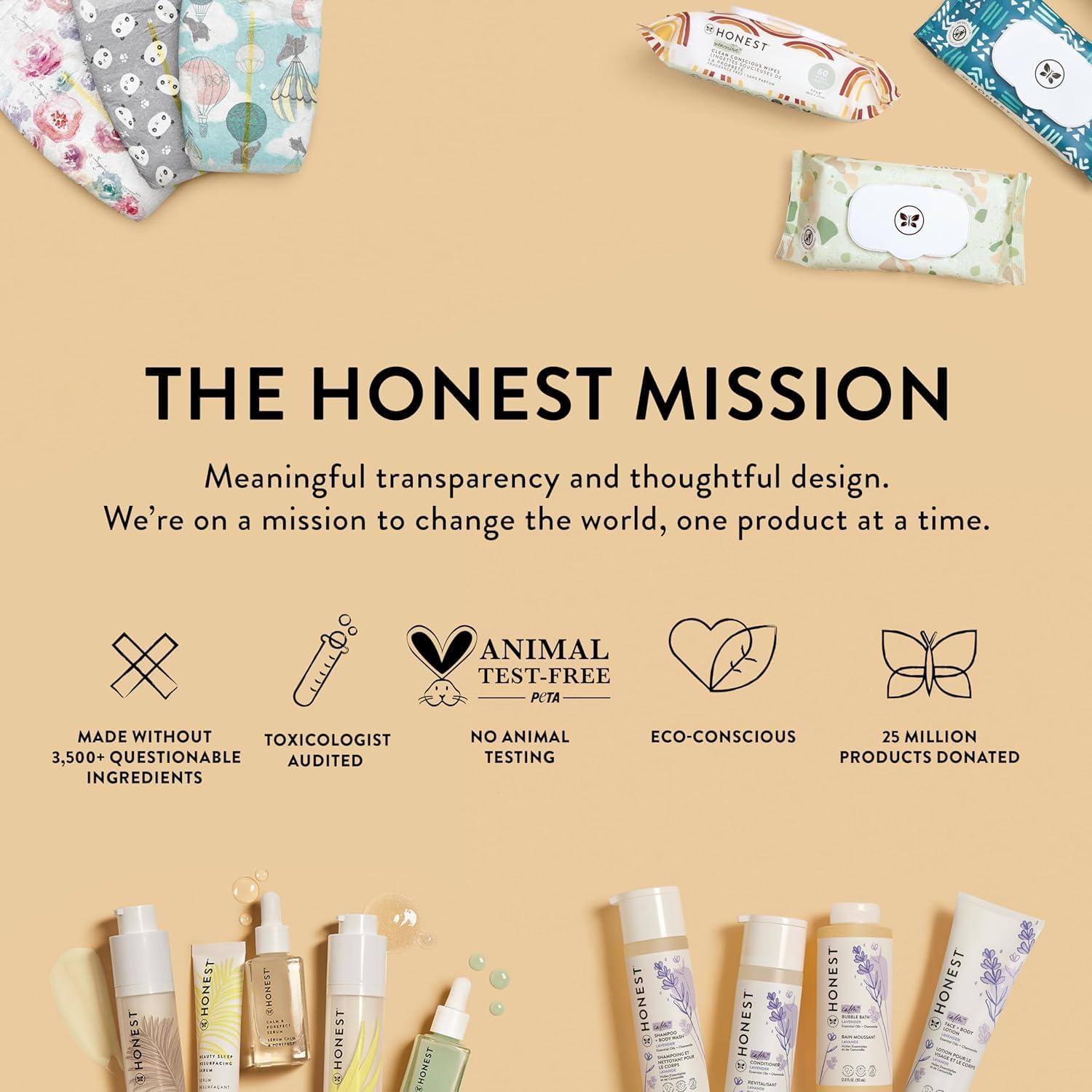 The Honest Company The Honest Company Conditioning Hair Detangler 3-Pack | Leave-in Conditioner + Fortifying Spray | Tear-free, Cruelty-Free, Hypoallergenic | Citrus Vanilla Refresh, 4 fl oz each (pack of 3)