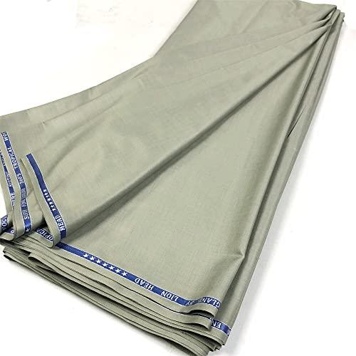 Generic MSBRIC 10Yards Cashmere Cotton Material for Men Cloth African Soft Cashmere Wool Men Fabric with Men Material for Man Garment Color 4732