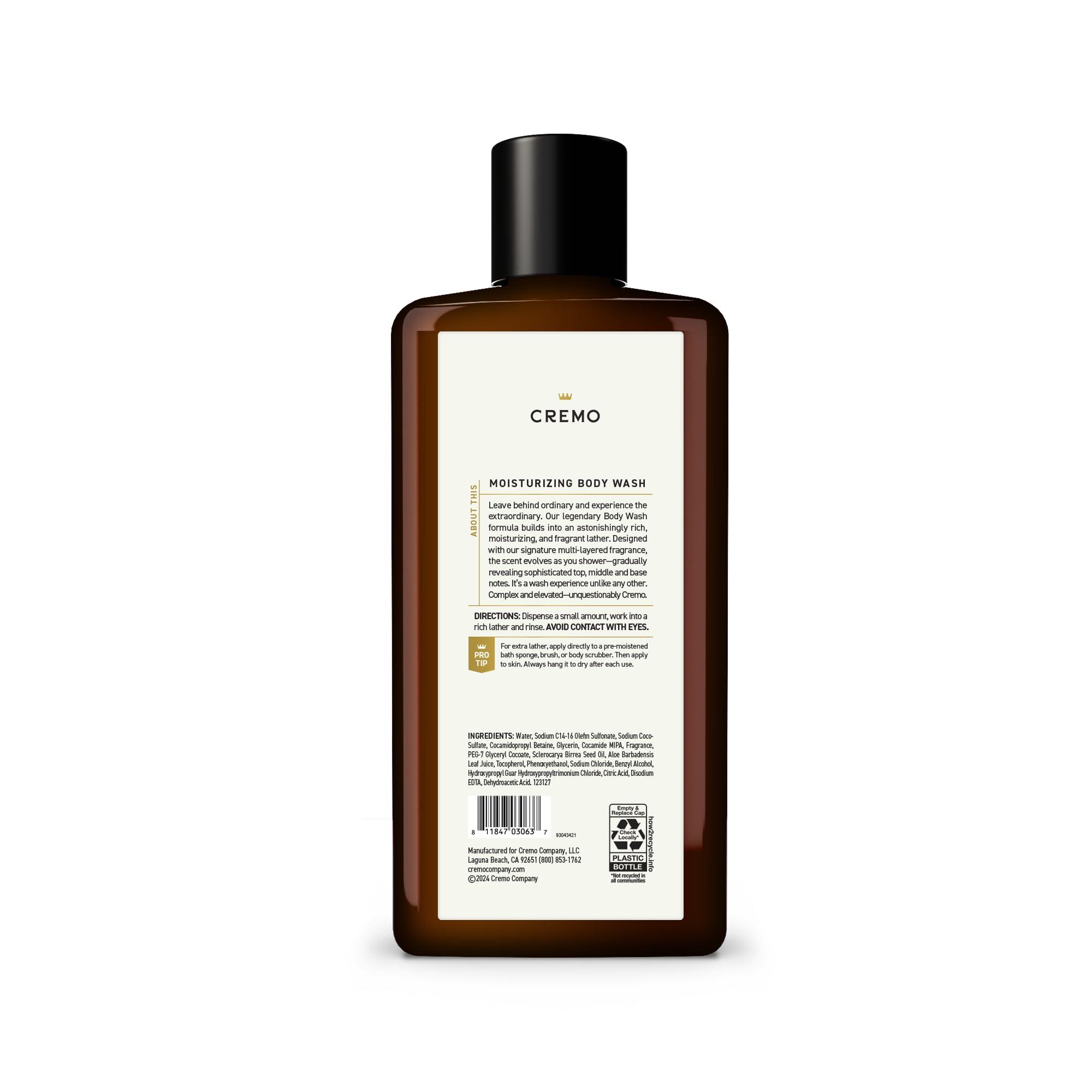 Harry's Cremo Body Wash Men, A Revitalizing Combination of Glacier-Fed Streams and White Birch, 16 Fl Oz