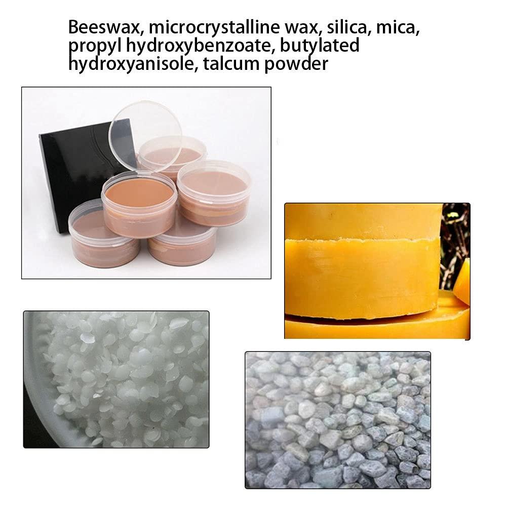 Kuuleyn Scar Wax, Scar Filler Makeup, Body Painting Wax Cover Scars Skin Wax Special Effects Body Paint Makeup (Aluminum Box)