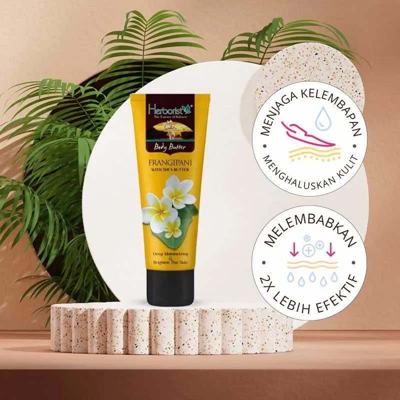 NinthAvenue Basics Herborist Body Butter 80g Frangipani (Pack of 2)