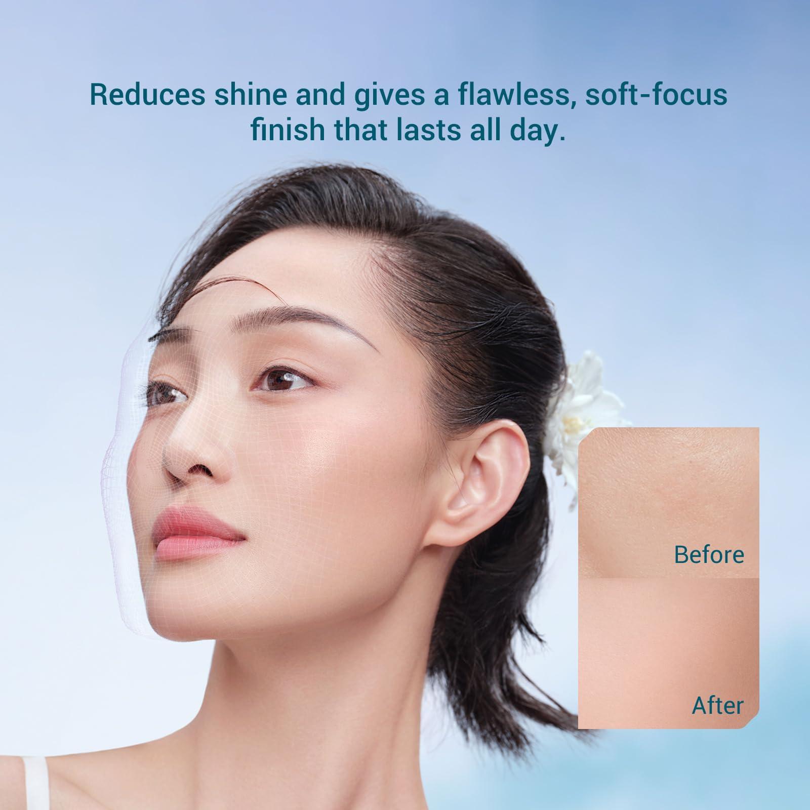 FLORASIS FLORASIS Breathable Loose Setting Powder, Flawless Jade Lightweight Long-Lasting Makeup Powder for Face (08 Amber)