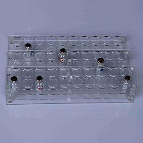 misppro misppro Clear Acrylic Makeup Eyeliner Lip Liner Holder Organizer, Lip Gloss Storage