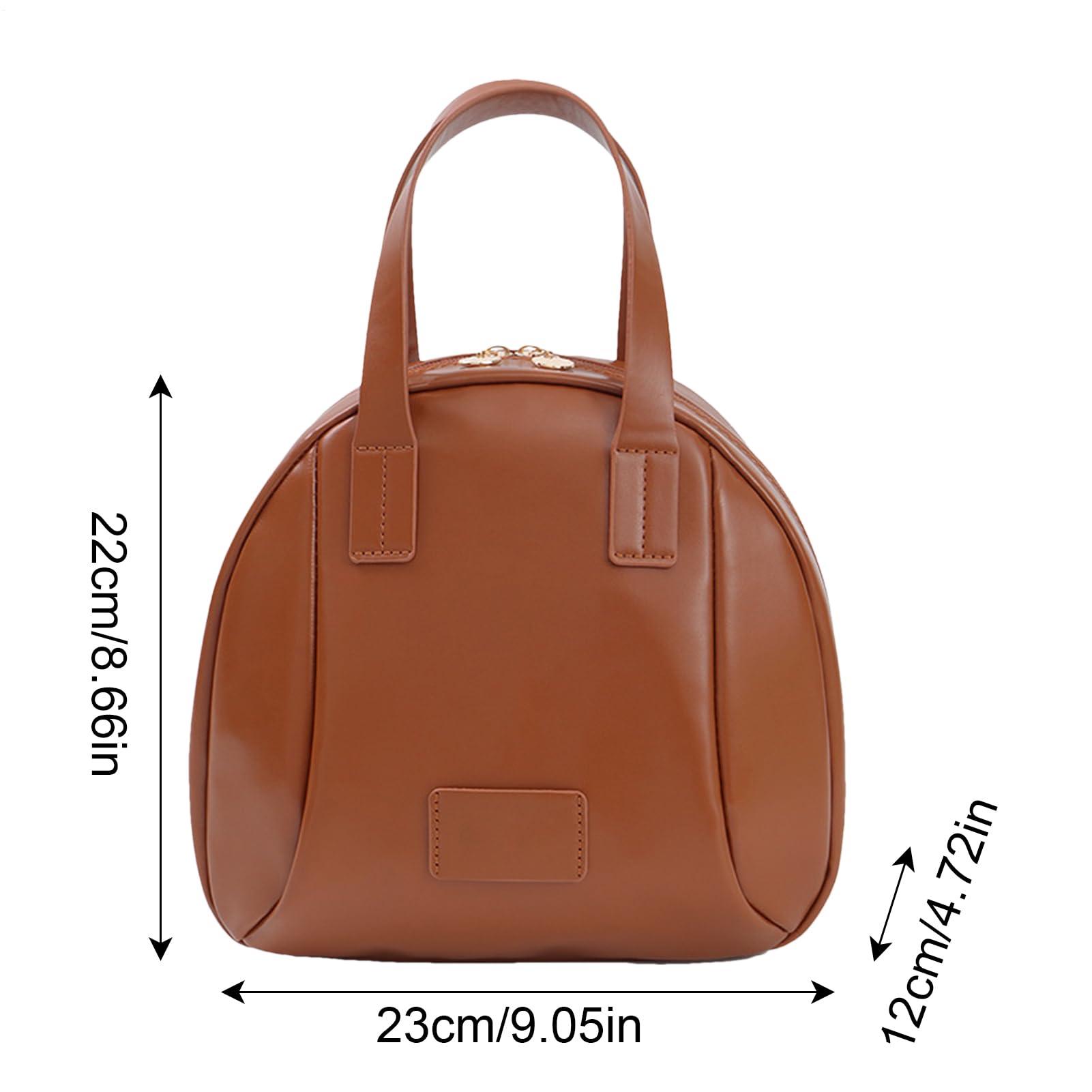 NinthAvenue Basics NinthAvenue Basics Travel Makeup Bag, Cosmetic Bags for Women and Girls, Portable toiletry bag, PU Leather Waterproof Cosmetic cosmetic travel bag, for Jewelry, Concealer, Lipstick(Brown), PN5WIOCNSN63VKKVSK